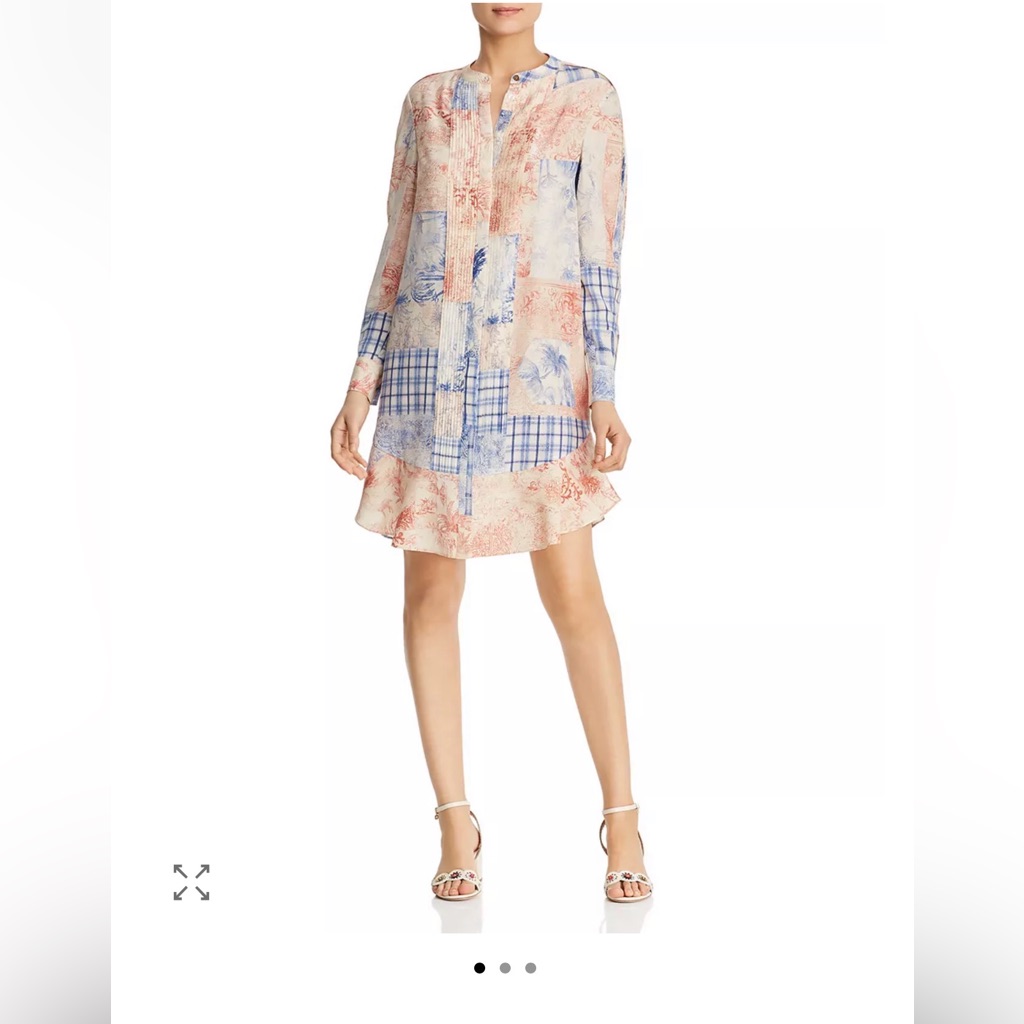 Tory Burch Cora 100% Silk Dress
